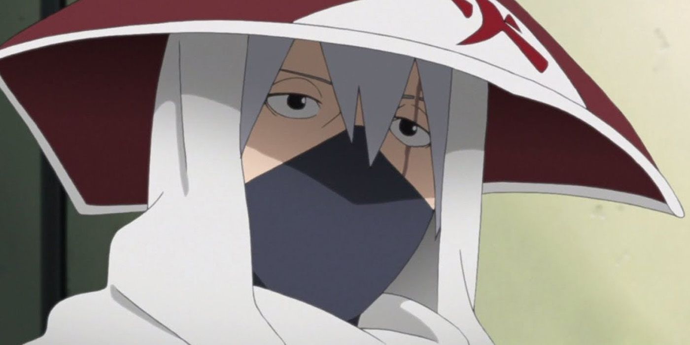 Naruto's Kakashi On The Day He Became The 6th Hokage in Boruto