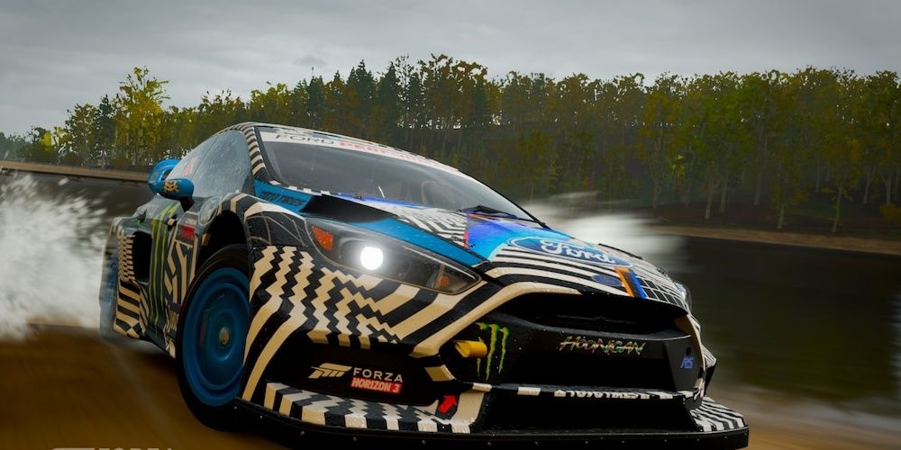 Hoonigan Gymkhana 9 Ford Focus RS RX in Forza Horizon 4