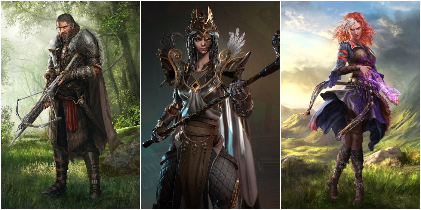 Divinity Original Sin 2 Ifan Ben Mezd, Malady, and Lohse in Portrait Poses