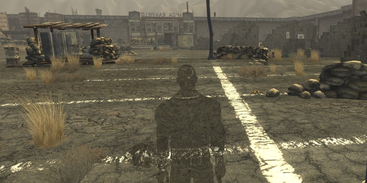 Невидимый игрок Fallout New Vegas