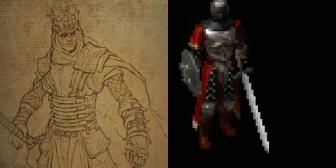 Diablo 2 Resurrected Iron Wolf Mercenary Concept Art And Character Model