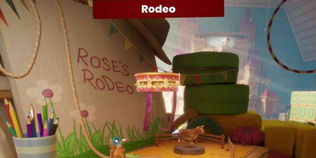 Rodeo minigame in It Takes Two