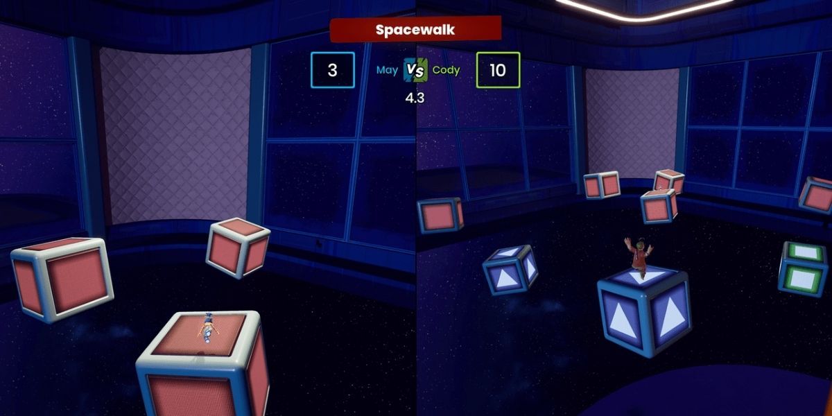 SPace Walk minigame in It Takes Two