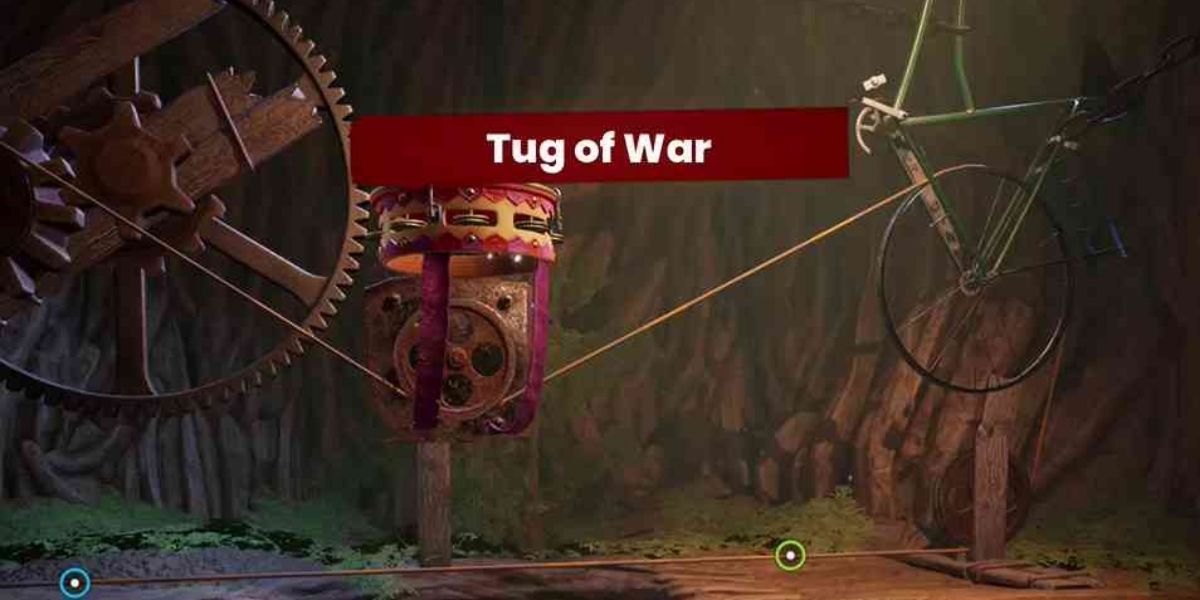 Tug of War minigame in It Takes Two