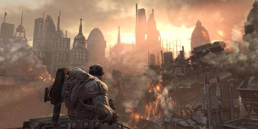 Marcus Fenix at Jacinto Gears of War