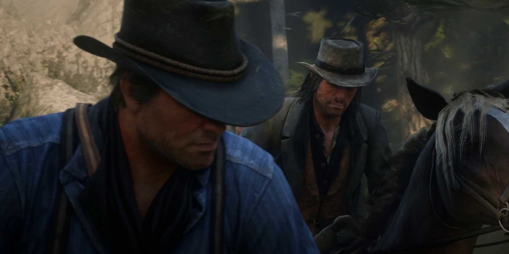 John & Arthur From Red Dead Redemption 2