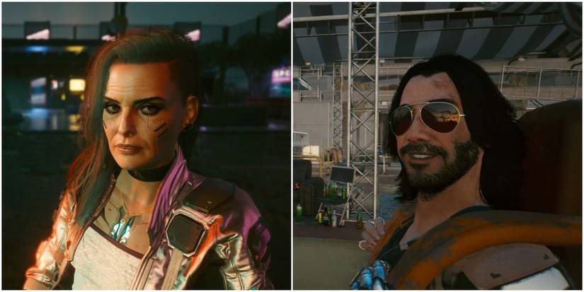 Johnny and Rogue Cyberpunk 2077