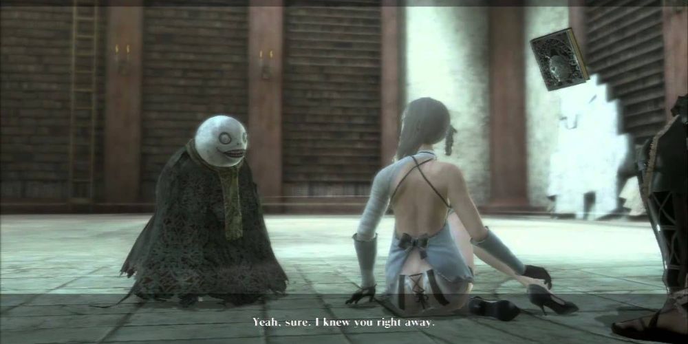 Kaine's Costume From The Original Nier Can Be Unlocked In Nier Automata