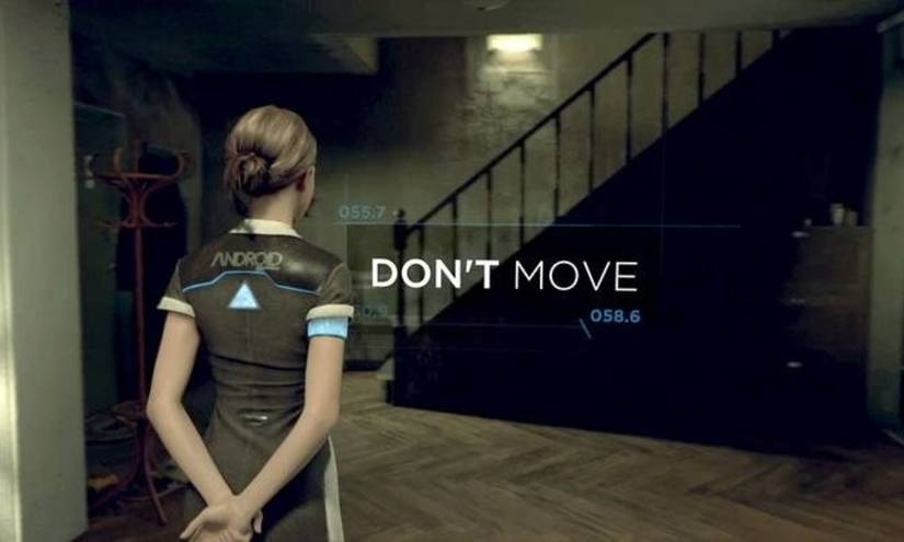 Kara is programmed to not move