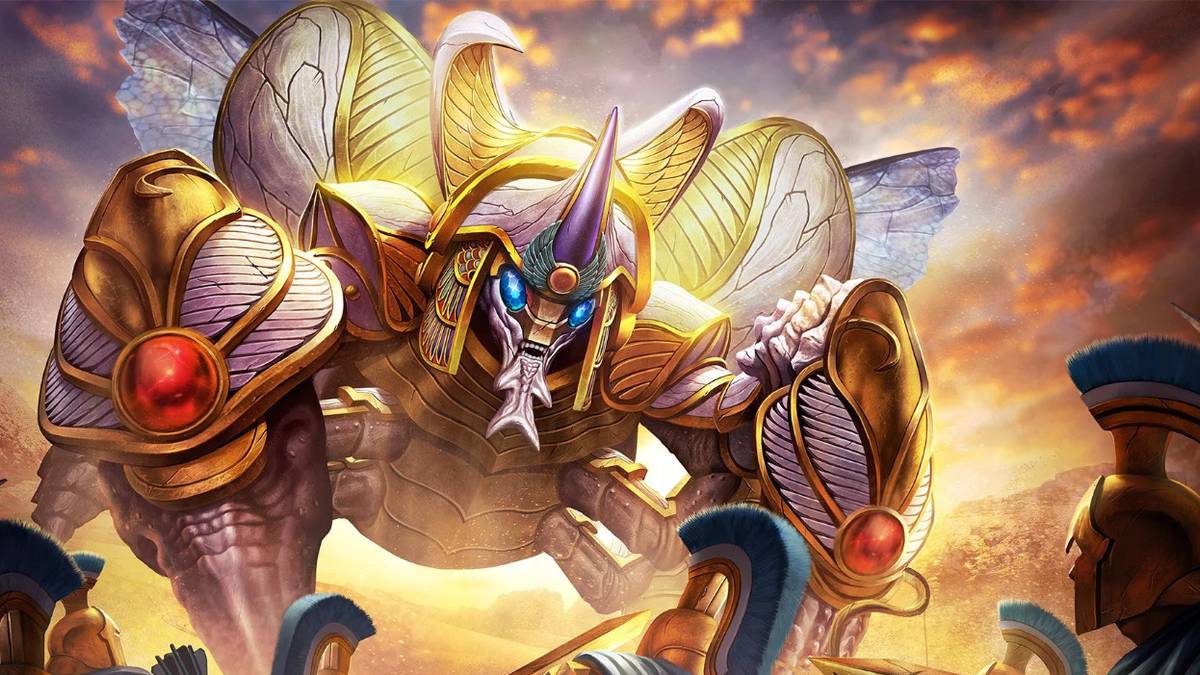 Khepri SMITE Splash Artwork