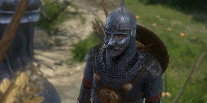An armored soldier in Kingdom Come Deliverance