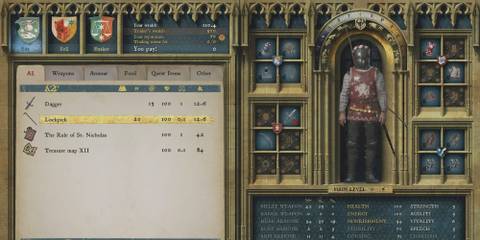 Lockpick Merchant in Kingdom Come Deliverance