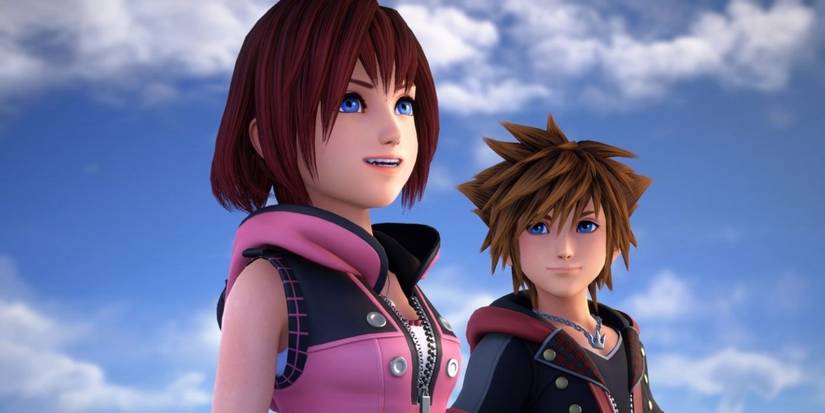Kingdom Hearts Anime Sora and Kairi