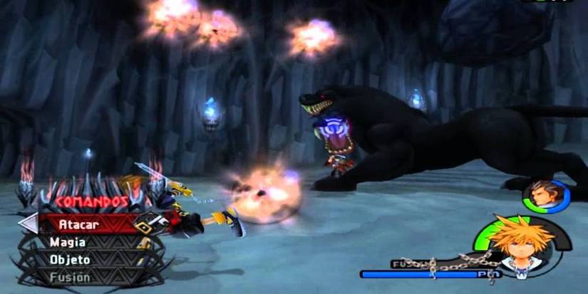 Kingdom hearts 2 ceberus boss