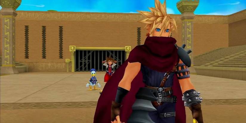 Kingdom hearts cloud colosseum