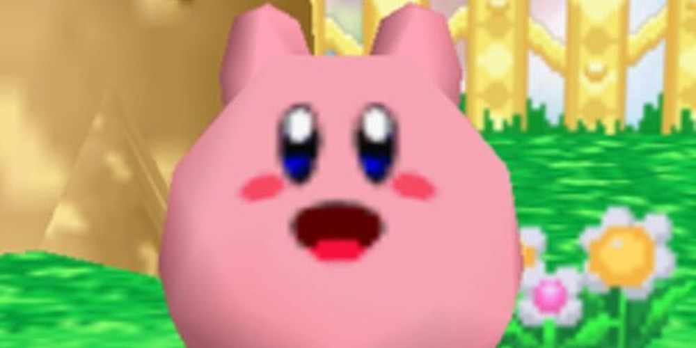 Smash 64 Kirby Taunting
