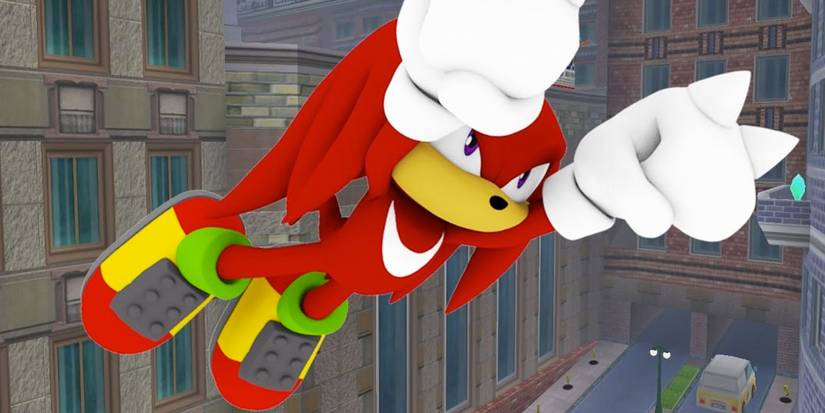 Knuckles in Sonic Adventure