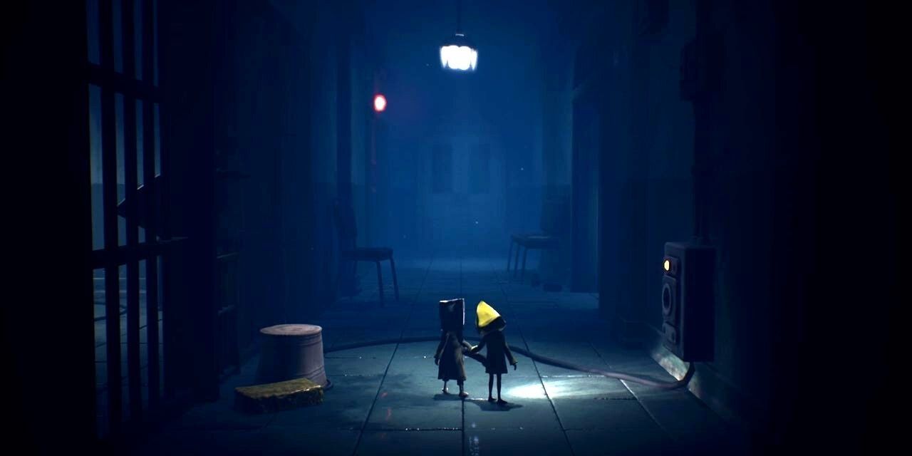 Little Nightmares 2 Mono And Six In Hallway