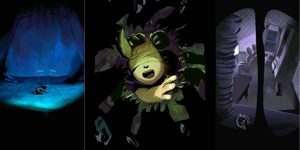 Little Nightmares Comics Different Characters