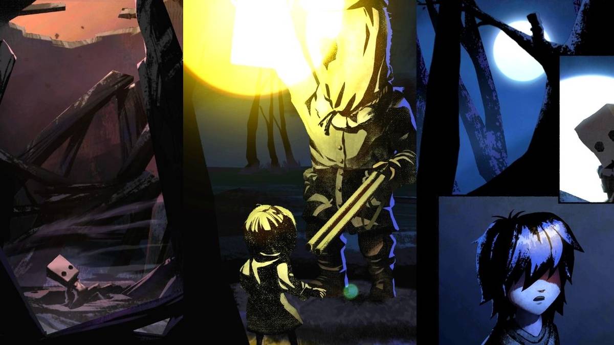 Little Nightmares Comics Mono And Six Split Image