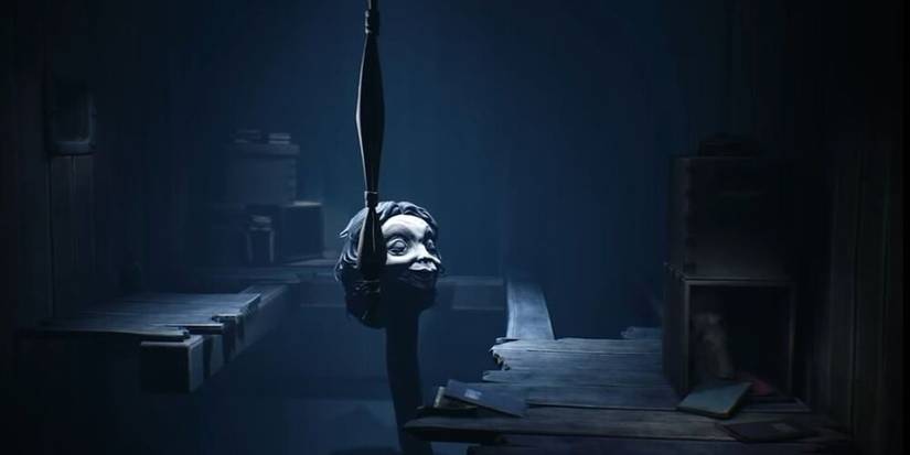 Little Nightmares II The Teacher Mono Hiding