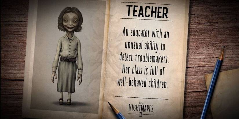 Little Nightmares II The Teacher Twitter