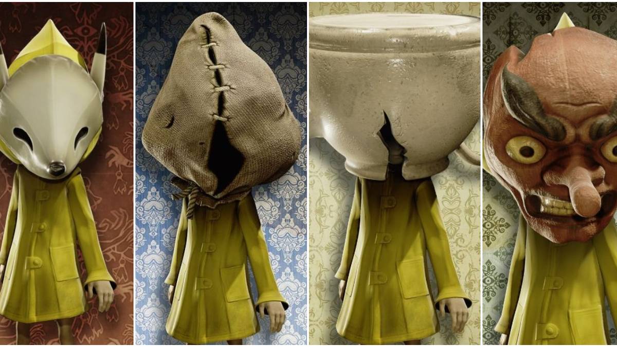 Little Nightmares Six Fox Scarecrow Teapot Tengu Masks