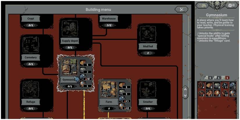 Loop Hero Insufficient Resources To Build The Gymnasium