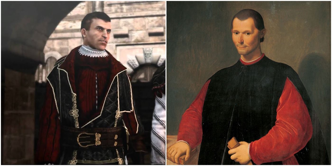 Niccolo Machiavelli schemed in real life as he does in Assassin's Creed: Brotherhood