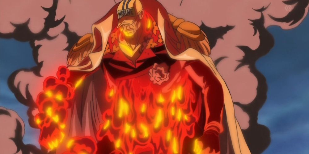 One Piece Magu Magu no Mi Akainu Logia Devil Fruit Magma