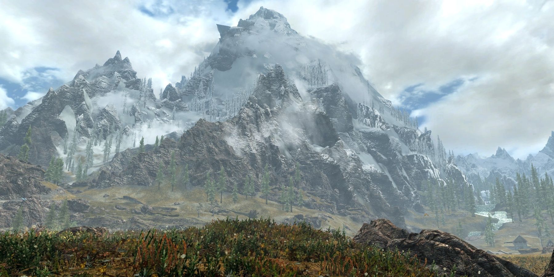 Majestic Mountains For The Elder Scrolls V Skyrim