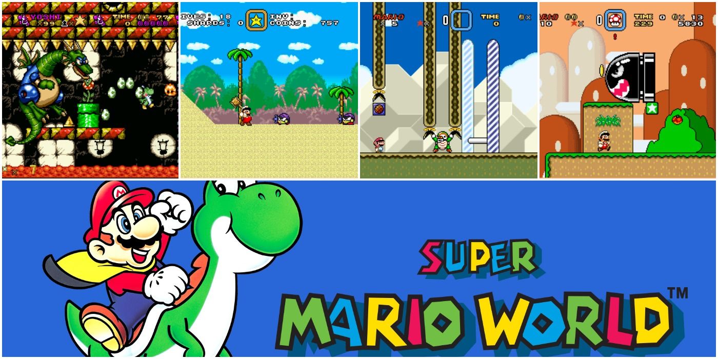 hard super mario world rom hacks