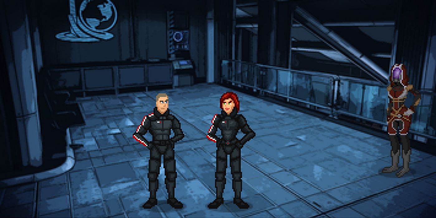 Mass Effect Point and Click Fan Game