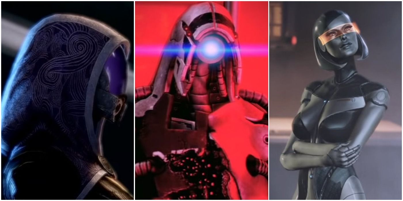 Mass Effect Tali, Legion and EDI