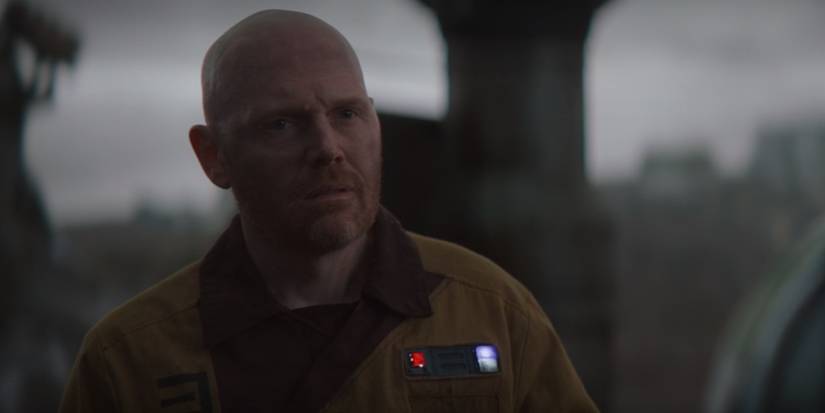 Mayfeld getting sprung out of prison in The Mandalorian