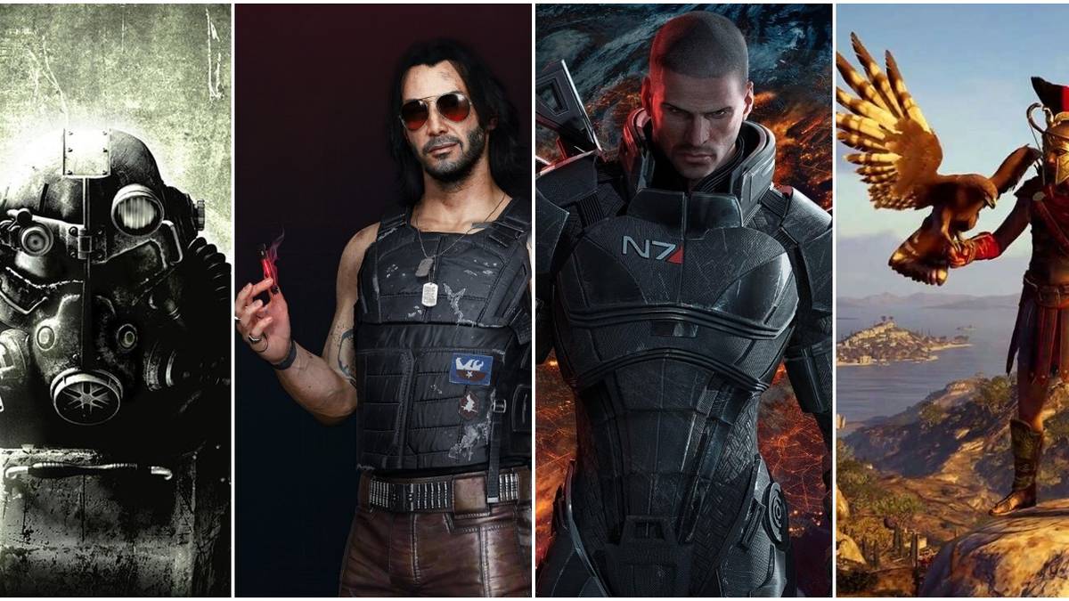 Fallout 3 Cyberpunk 2077 Mass Effect AC Odyssey