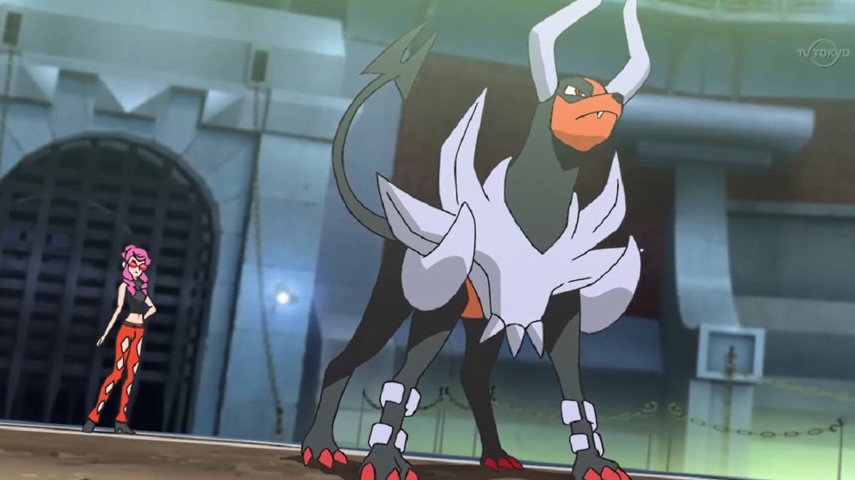 Mega Houndoom In The Pokemon Anime