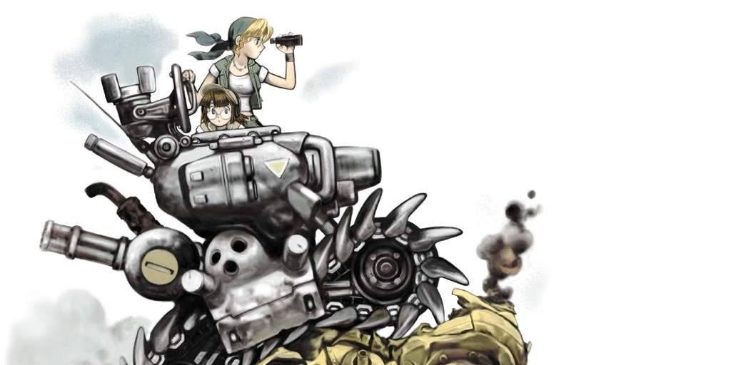 Metal Slug X characters in the mech Cropped