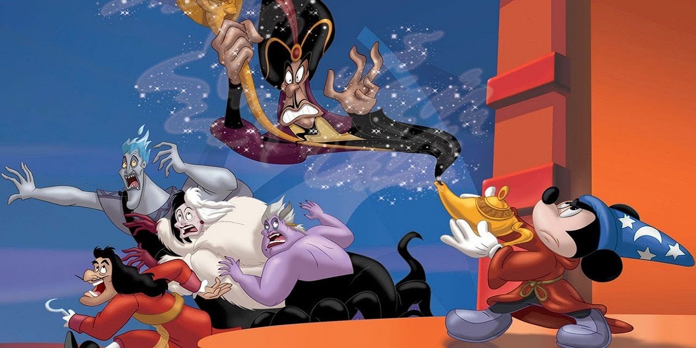 Mickey vs Disney villains