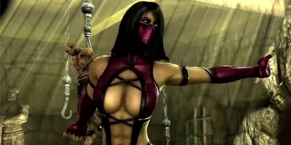 Mileena Mortal Kombat 9 entrance