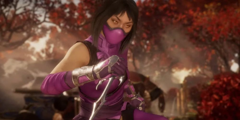 Mileena MK11 fight entrance