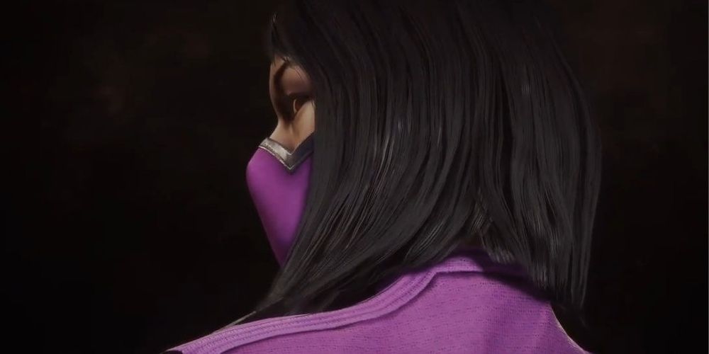 Mileena MK11 side view