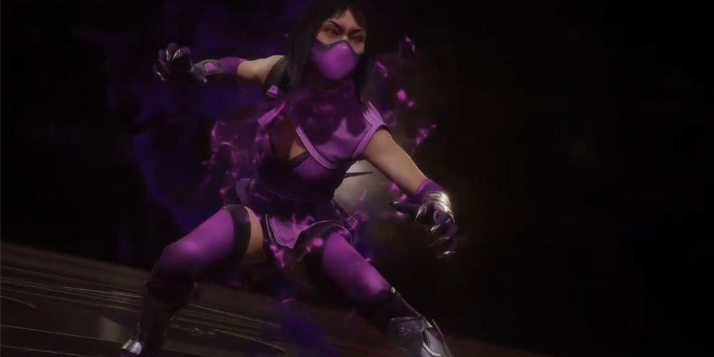 Mileena MK11 entrance with claws