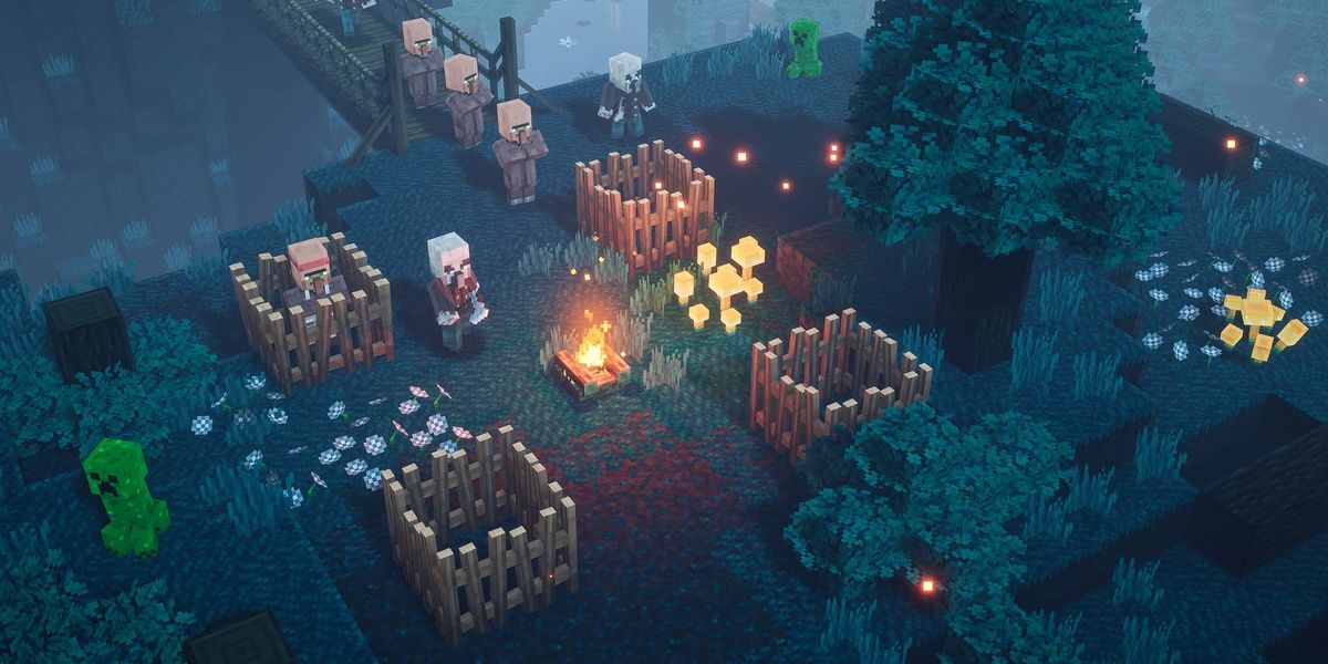 Creeperwoods in Minecraft Dungeons
