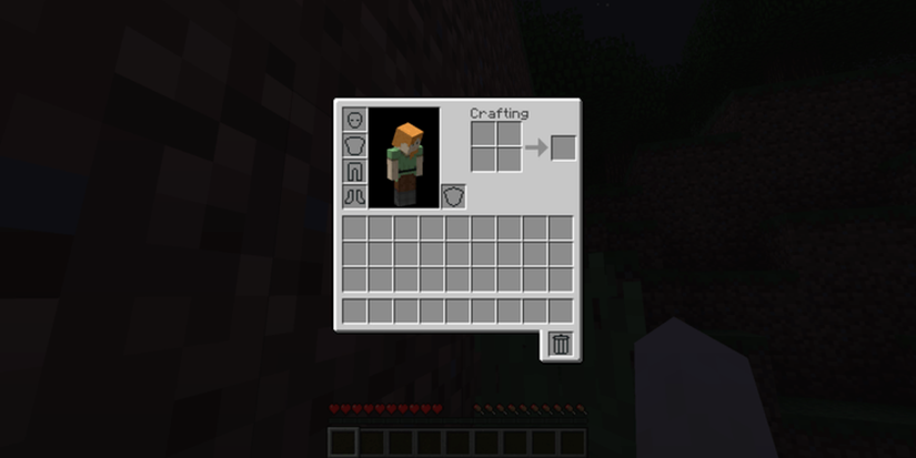 Minecraft Trash Slot mod