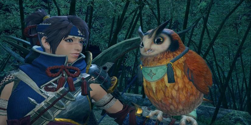 Monster Hunter Rise gameplay screenshot