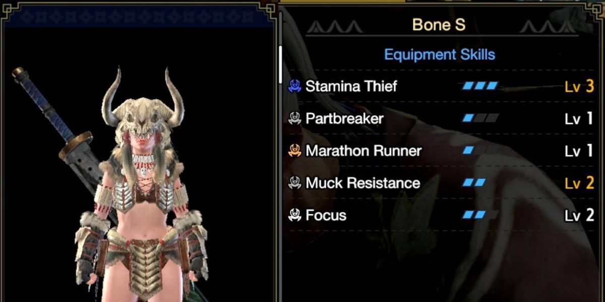 Monster Hunter Rise Bone Set