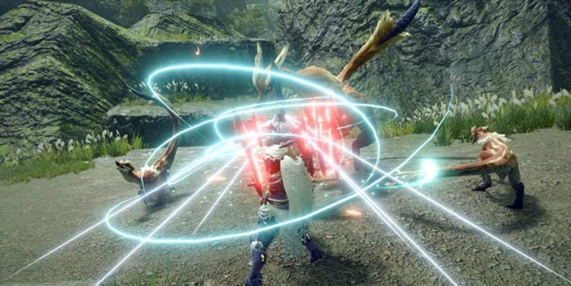 Monster Hunter Rise Dual Blades Attack