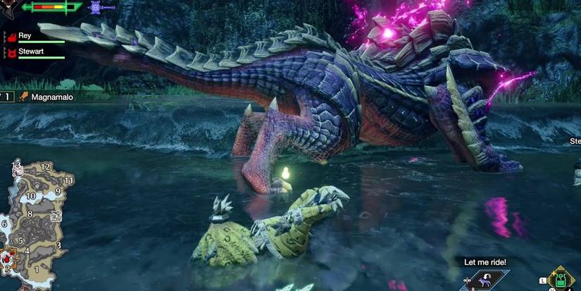 Monster Hunter Rise Hammer Vs Magnamalo