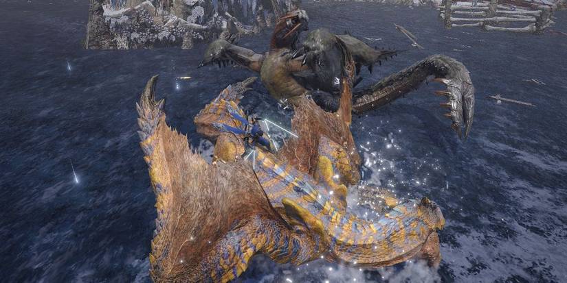 Monster Hunter Rise Wyvern Riding Attack